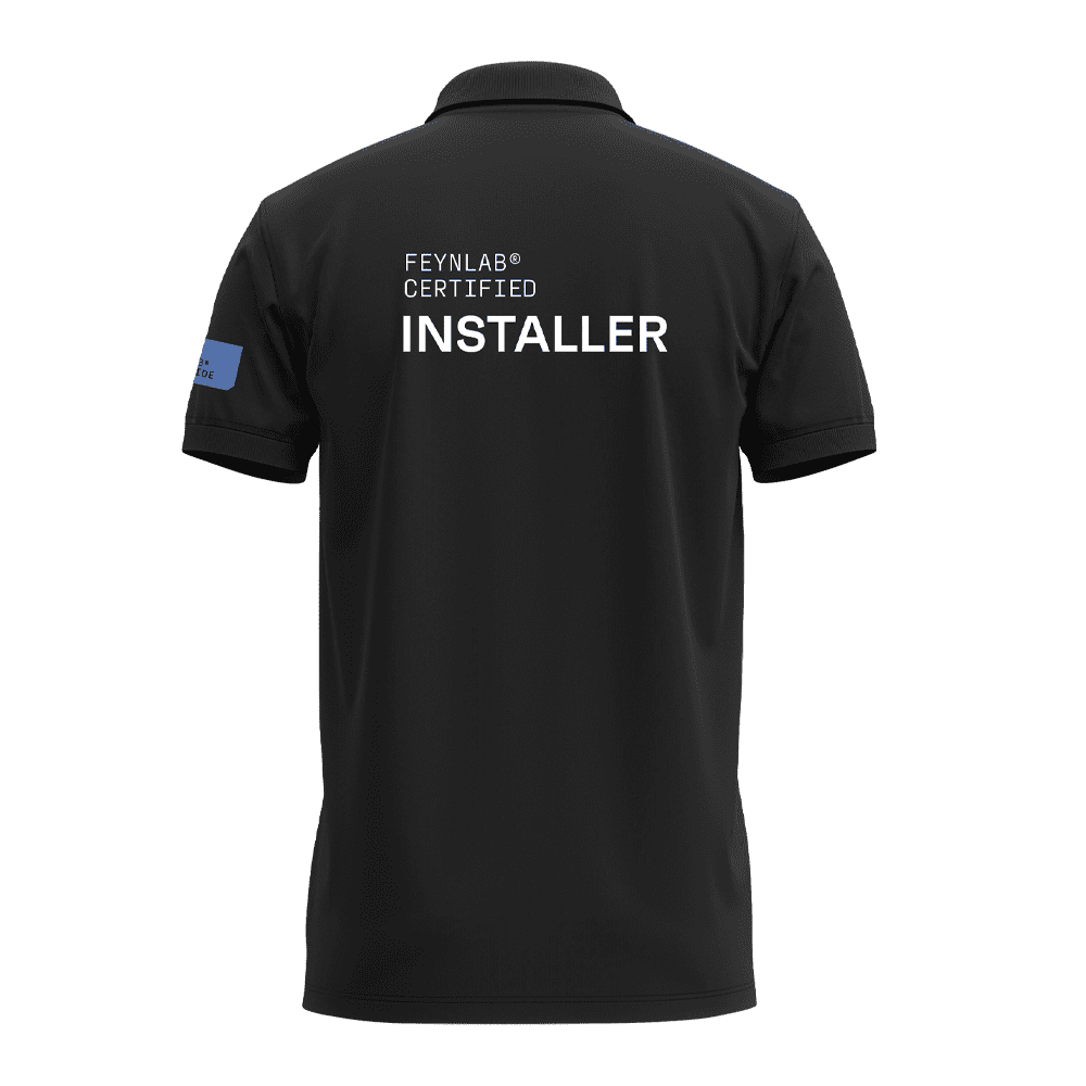 Feynlab Polo Shirt back